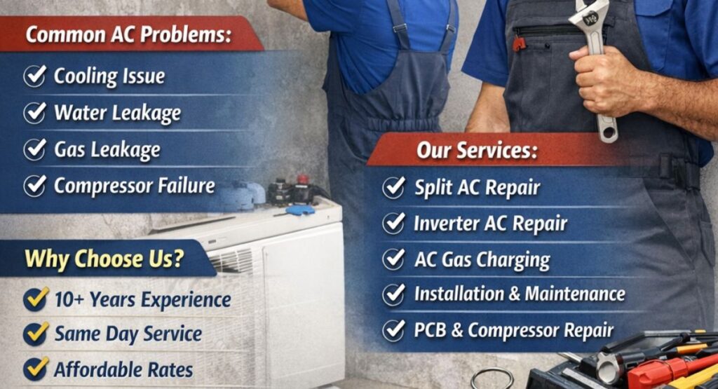 ac repair service in faisalabad